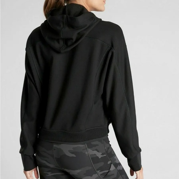 Athleta Recover Hoodie in Black - Picture 2 of 12